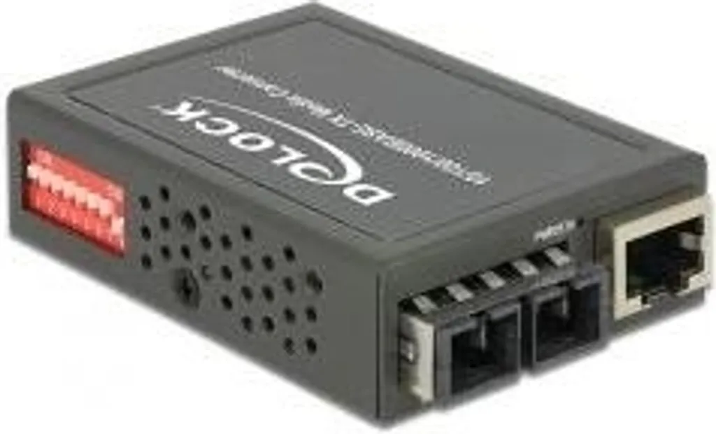 Convertisseur Fibre 10km Delock 86441 - Débit 1000 Mbit/s SC 1310 nm
