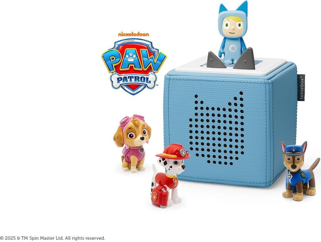 Starterset hellblau Extrapack PAW Patrol 3 toniebox