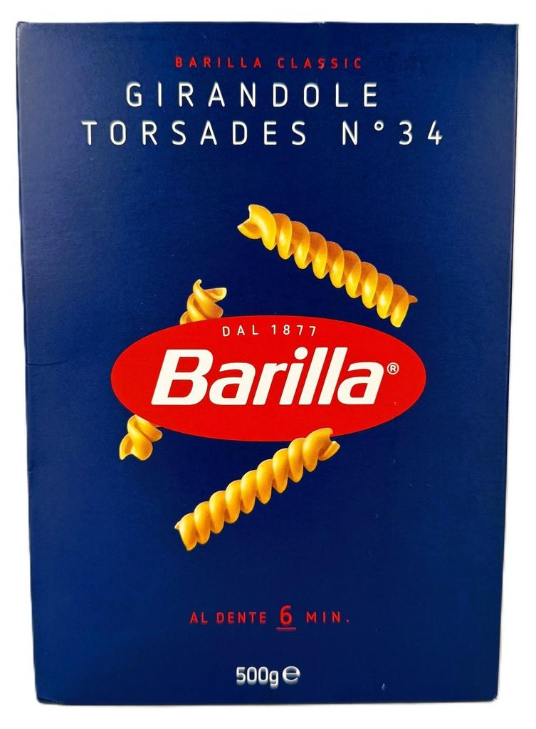 Barilla Girandole n. 34 pasta corta di semola di grano duro Immagine del prodotto 