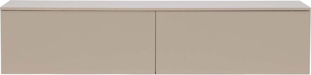 FURNLUX Tv Stand Frihamn Beige 160cm / Hauptfarbe: Beige / Abmessungen: 160 x 45 x 35 cm