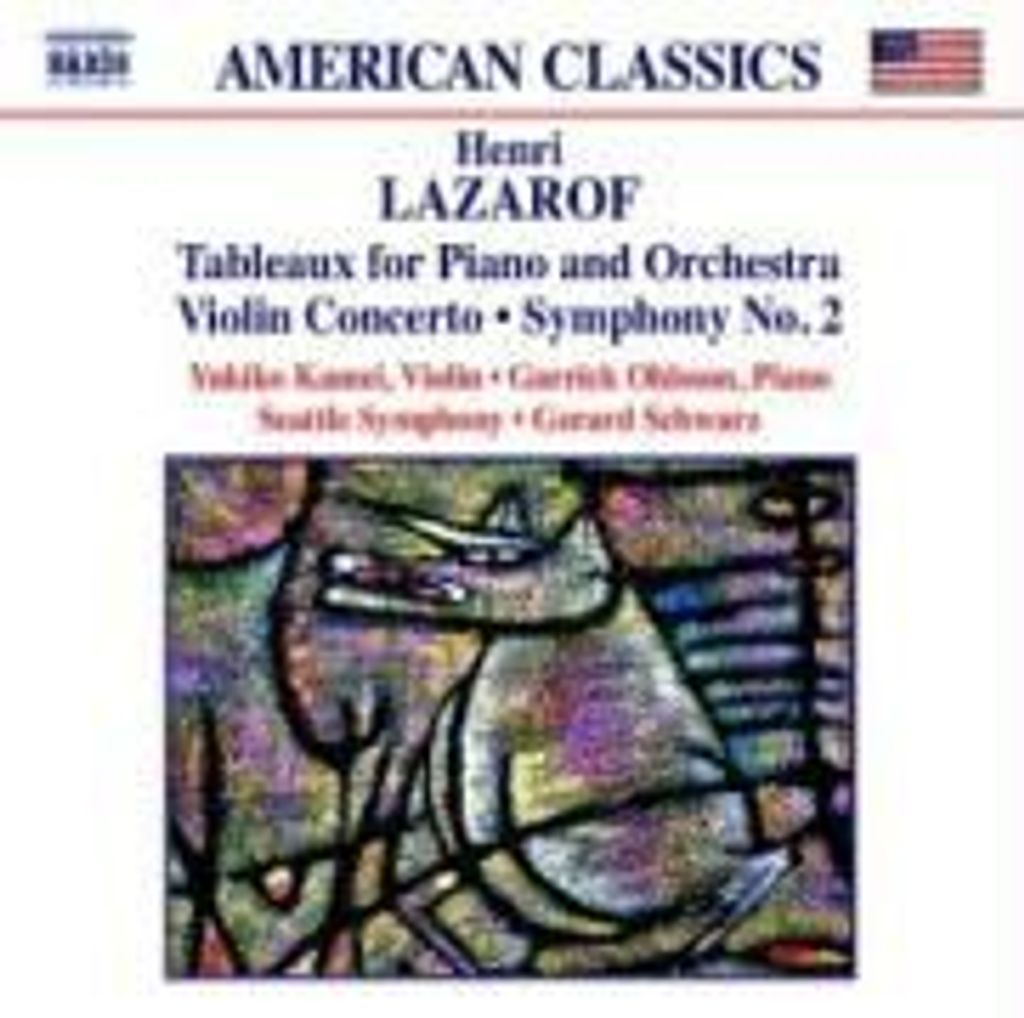 Ohlsson/Kamei/Schwarz/Seattle: Tableaux/Violinkonzert/Sinf.2