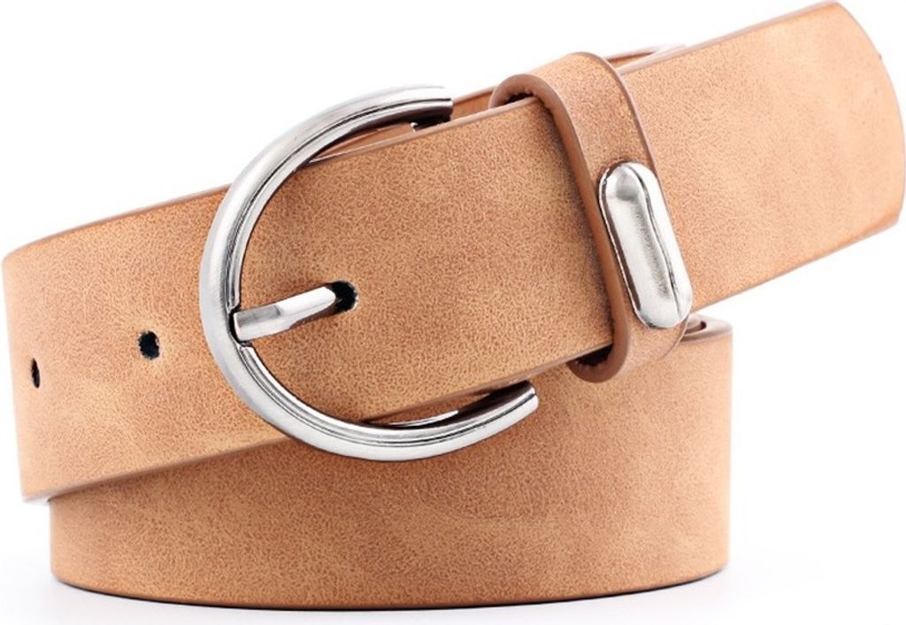 Lässiger Braun Gürtel für Damen – Hochwertiger Freizeitgürtel KP12593