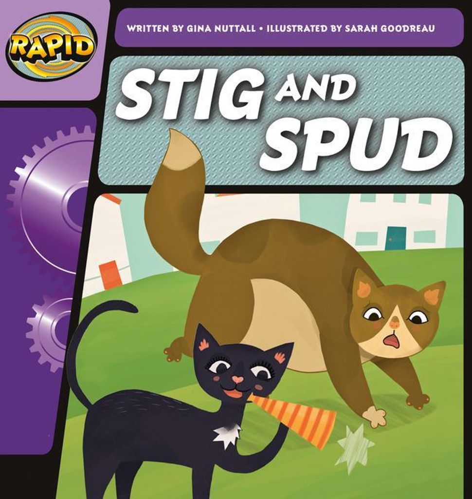 Rapid Phonics Stig & Spud Step 1 Fiction – Lingua: Inglese
