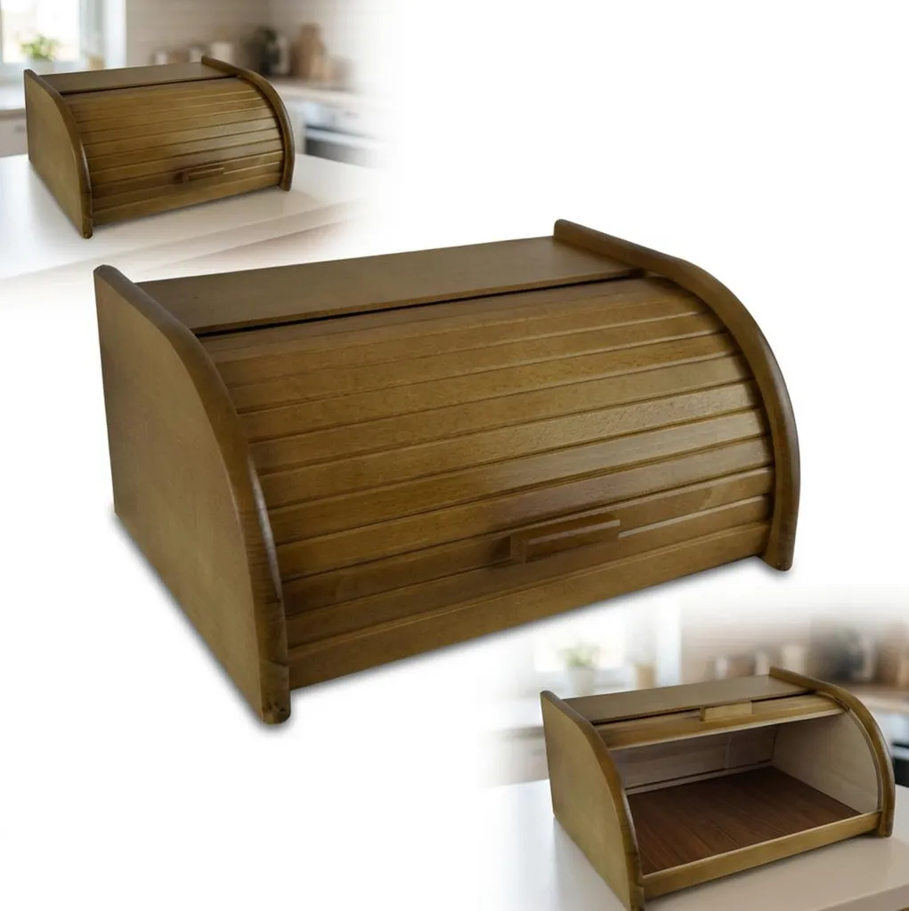 Portapane Salvaspazio Rovere 31x26x16cm - Design Elegante per Cucina