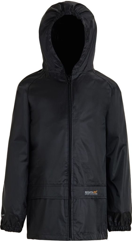Regatta Great Outdoors Kinder Regenjacke Stormbreak RG1235 (128) (Marineblau)