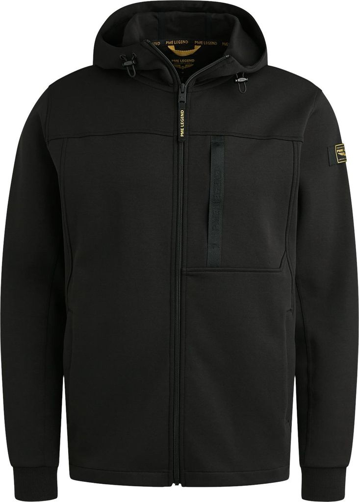 PME LEGEND Hooded jacket interlock Black L