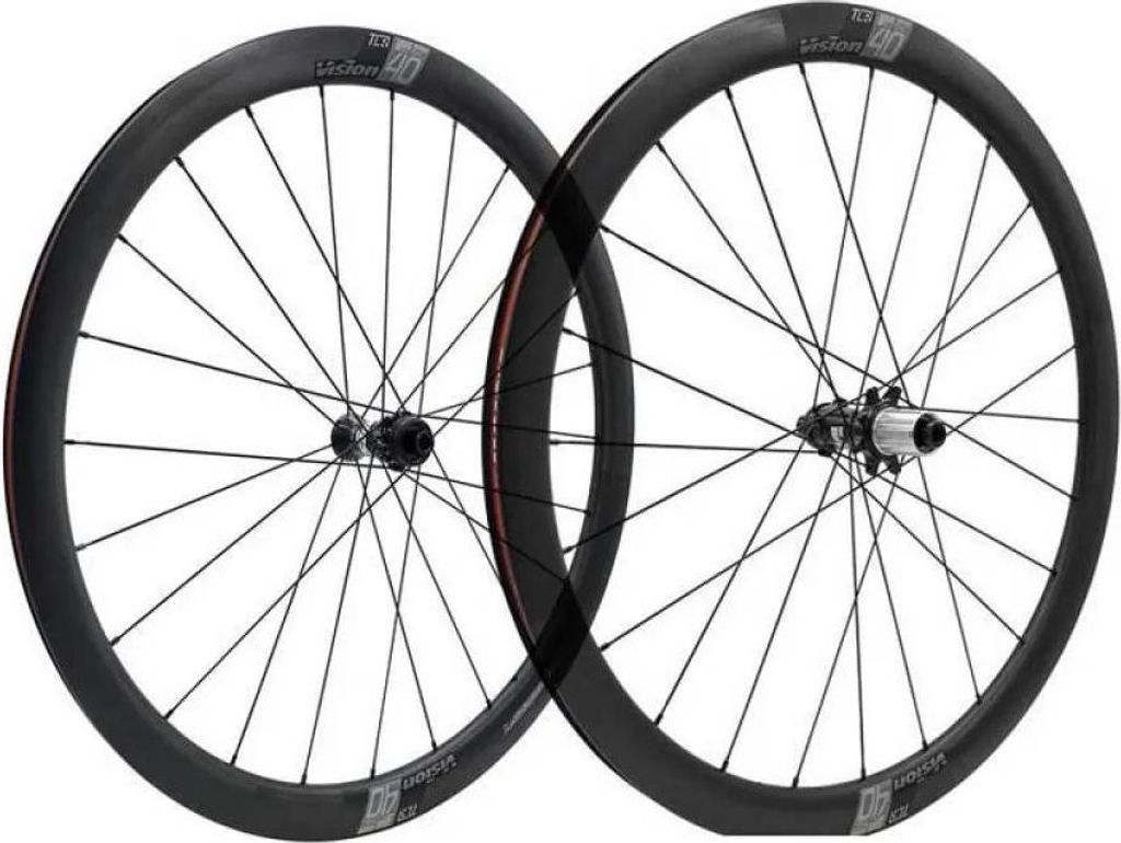 Vision Sc40 Db B2 Cl Disc Rennrad Laufradsatz Silber 13 x 100 / 12 x 142 mm / Shimano/Sram HG Silber 13 x 100 / 12 x 142 mm