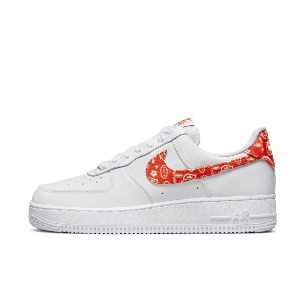 Nike Air Force 1 Low - White Rush Orange Paisley - EU 36,5