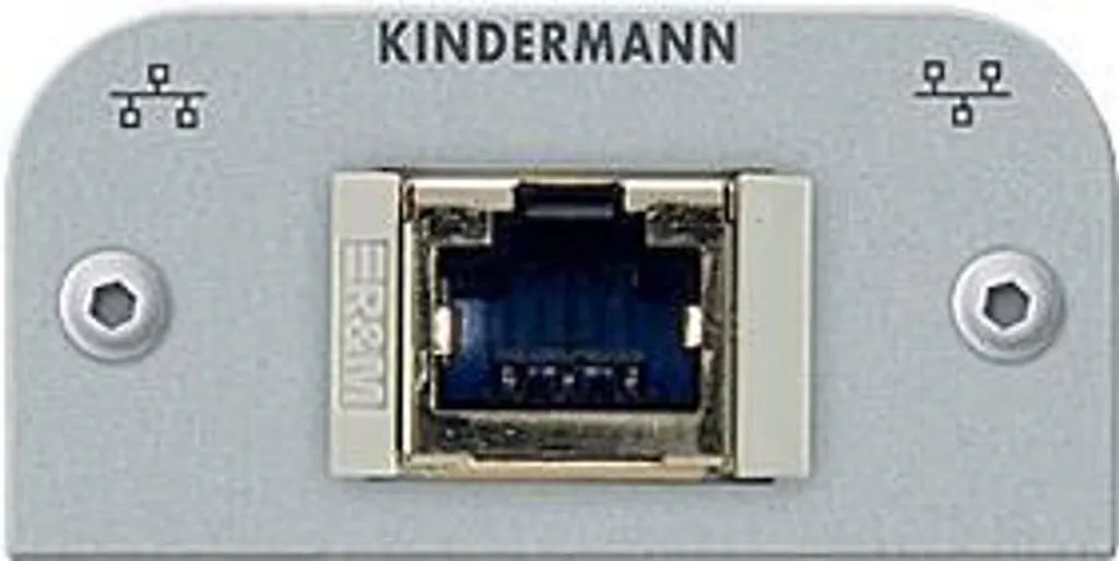 Finition Pro Réseau avec le Cache Kindermann 7441000523 RJ45 Cat-5 Durable