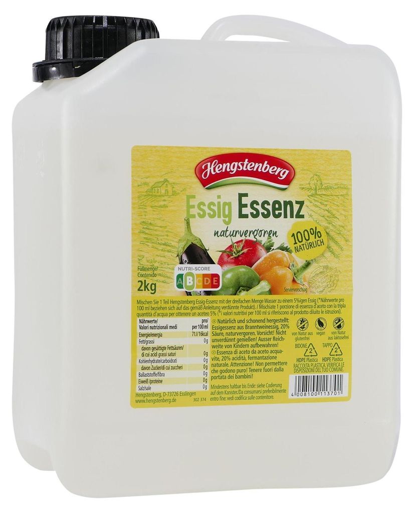 Essenza di aceto Hengstenberg a fermentazione naturale 20 Immagine del prodotto 