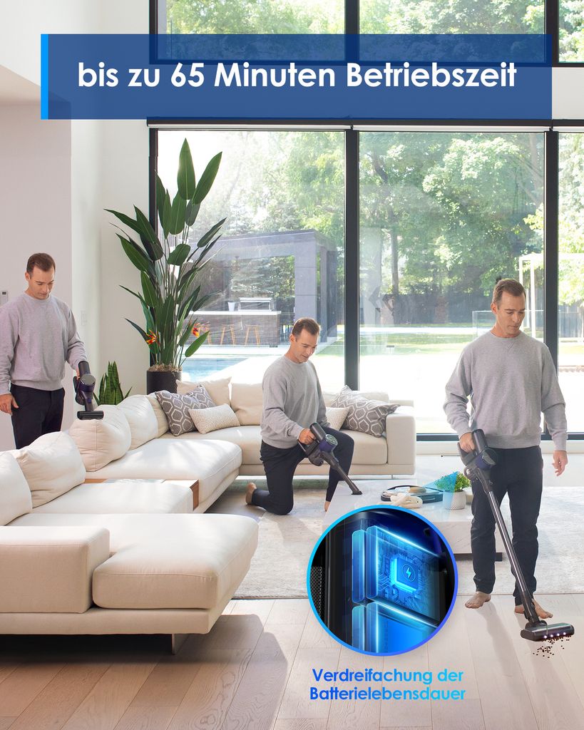 Tineco Pure ONE Station Pet Akku Staubsauger mit 3L Produktbild 8