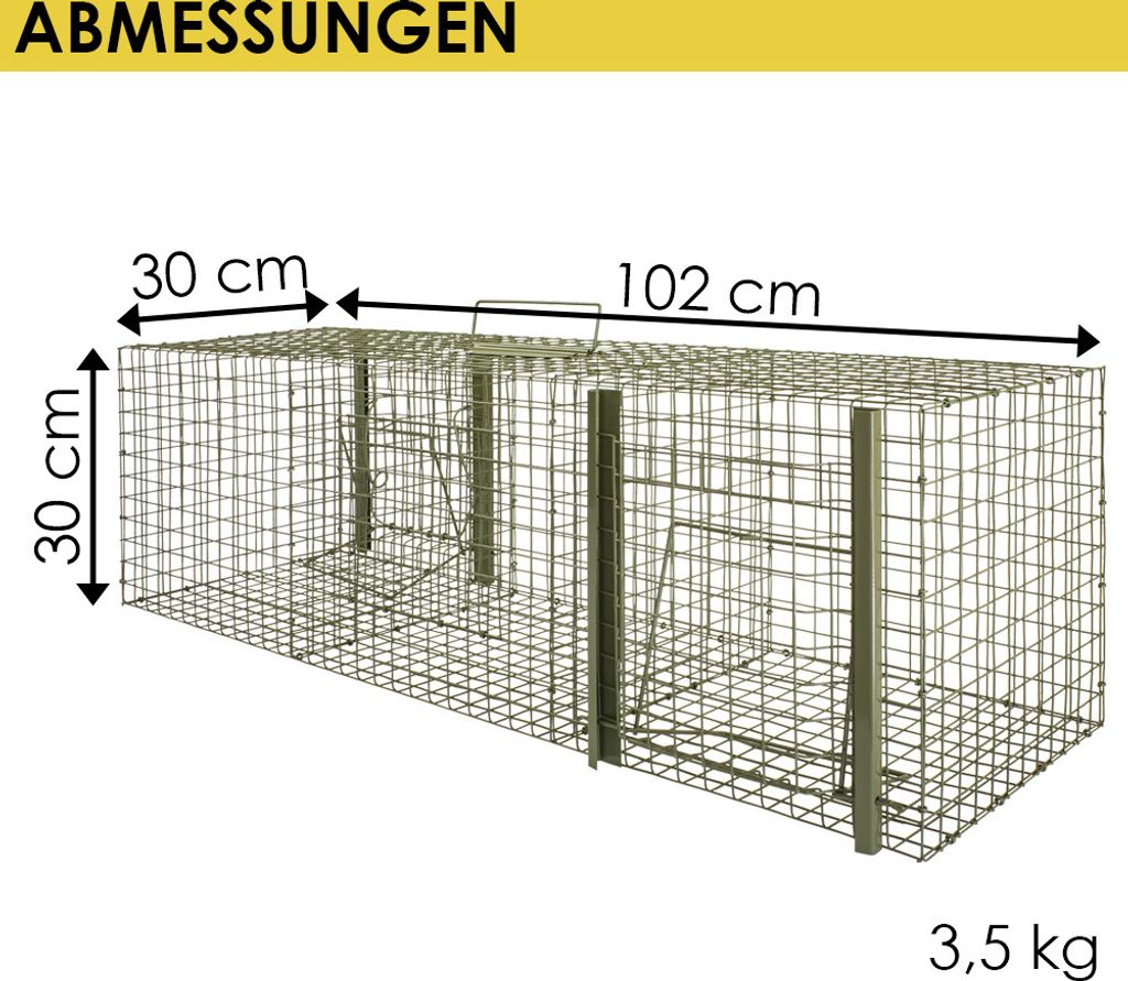 Tierfalle Lebendfalle Mäuse Ratten Vogel Tier Falle Umsiedlung - Foto 8
