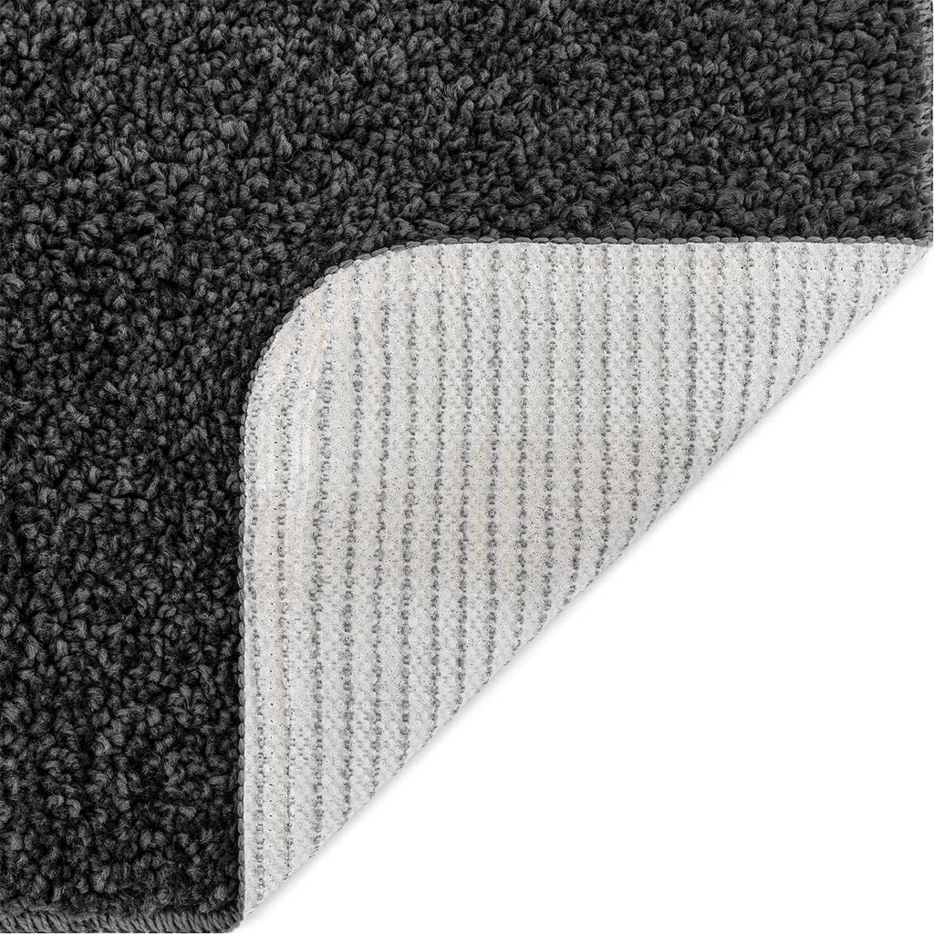 Tappetini Auto Spessi Per Hyundai I10 II (2013+) – Set 4 Pezzi In Tessuto – Grafite/Antracite – Fondo In Gomma Impermeabile – Fissaggio Originale - 4