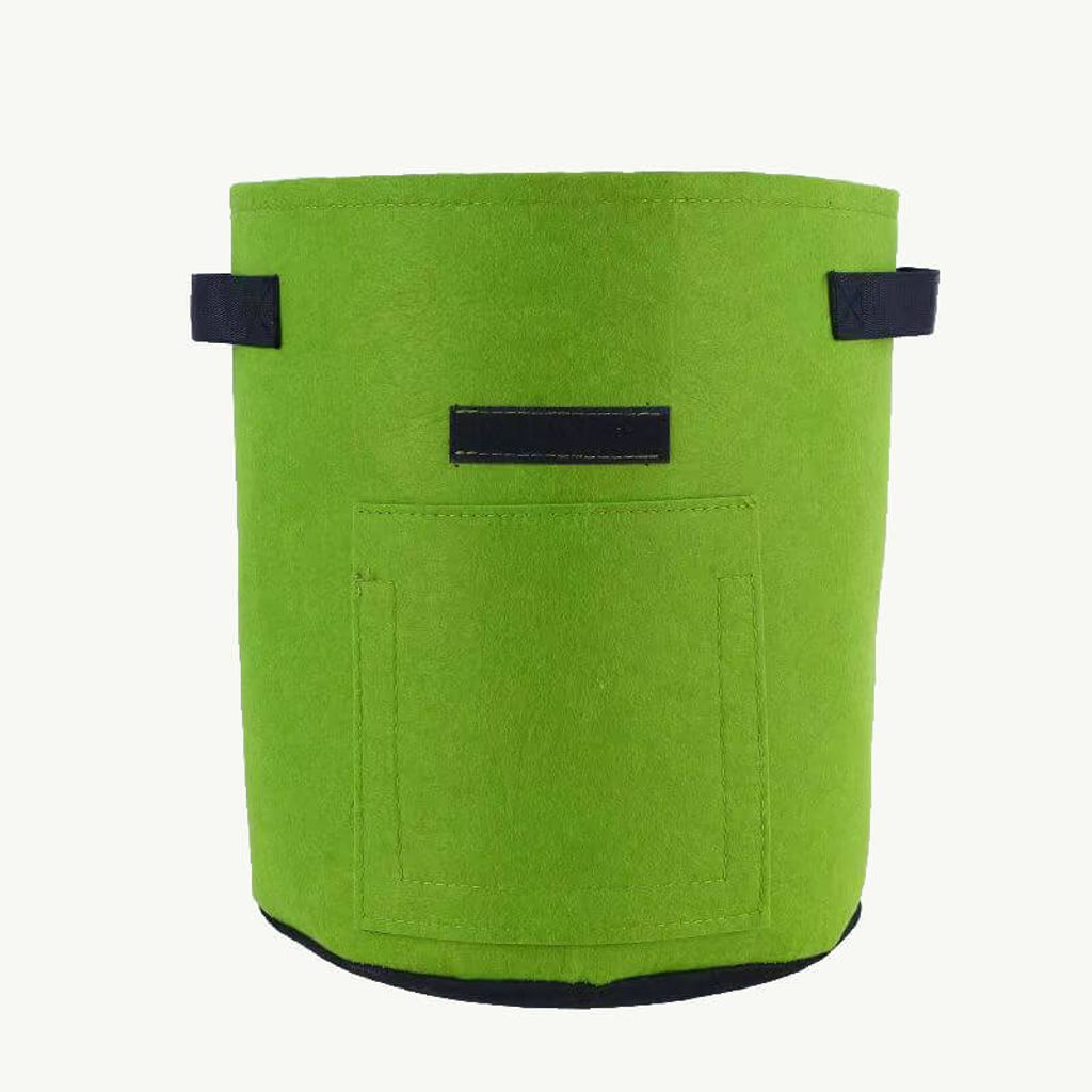 Filcowy pojemnik do uprawy warzyw Rourke 26,5 l - zielony Zdjęcie produktu 