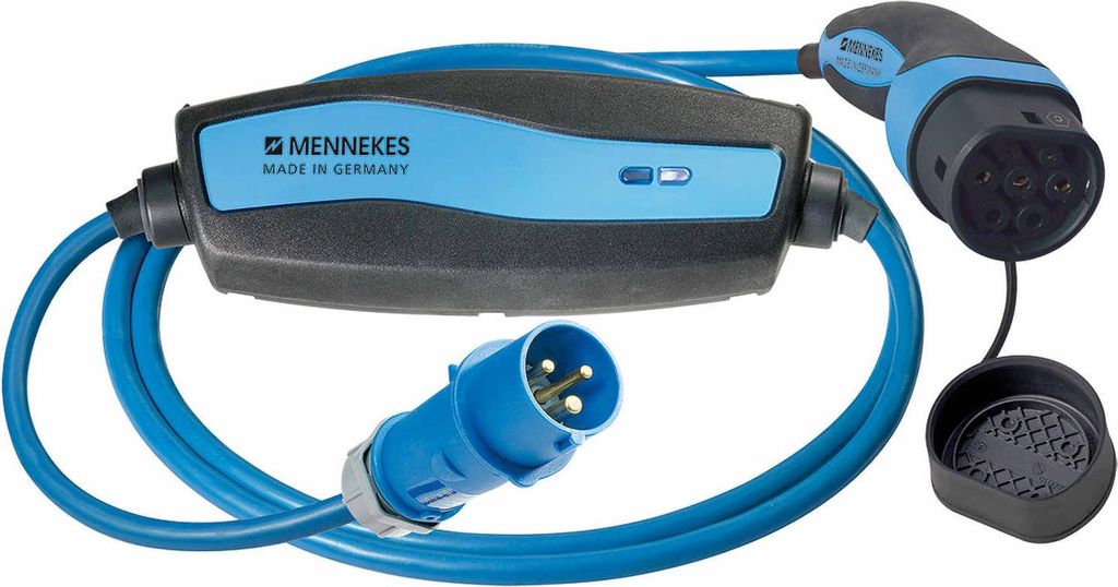 Ladekabel Elektroauto 8m Typ2 16A 1PH Mode2 MENNEKES für AUDI BMW MB VW u.v.m.