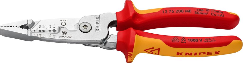 Wielofunkcyjne szczypce dla elektryków Knipex