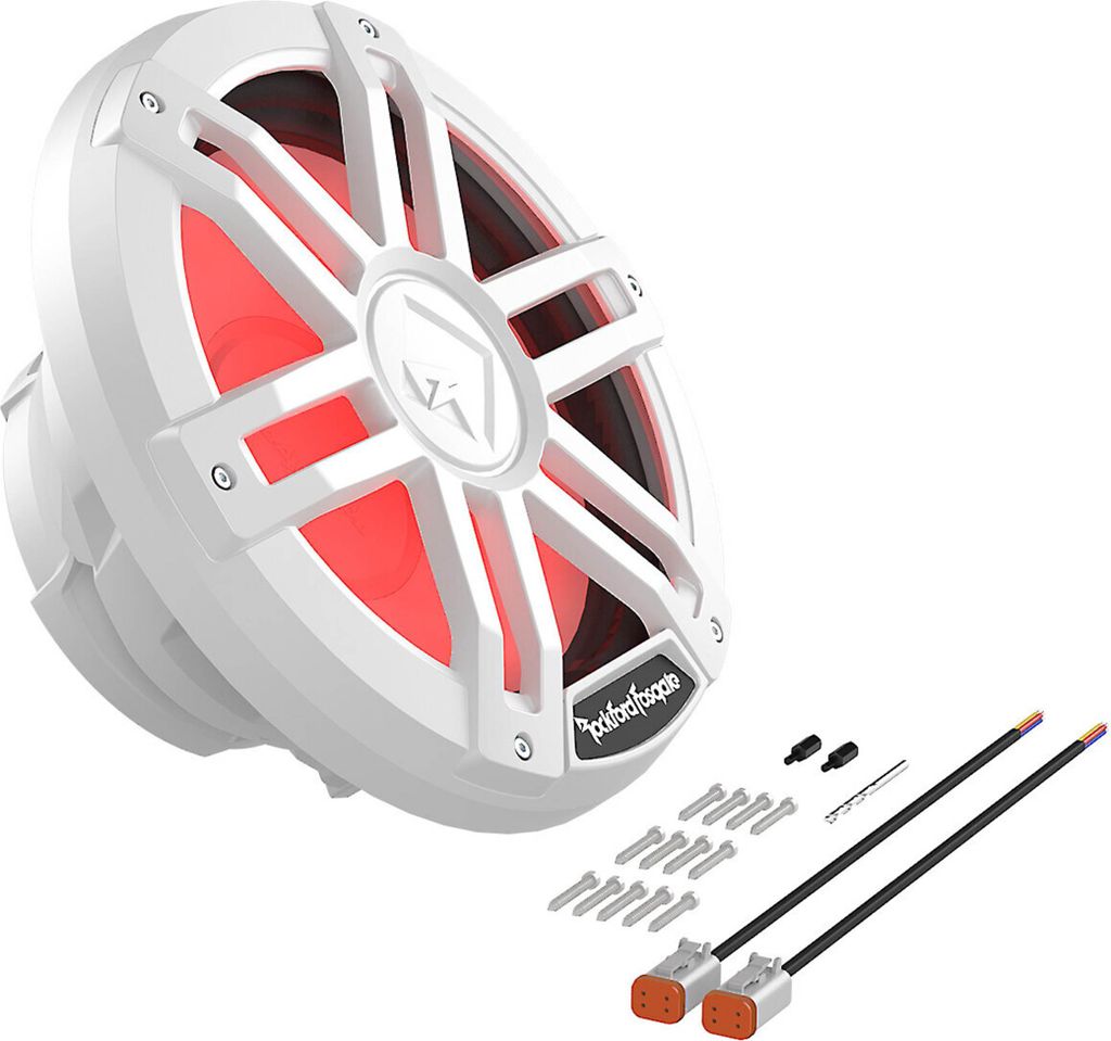 ROCKFORD Color Optix Subwoofer Bass Tiefton Hifi 30 cm M1D4-12