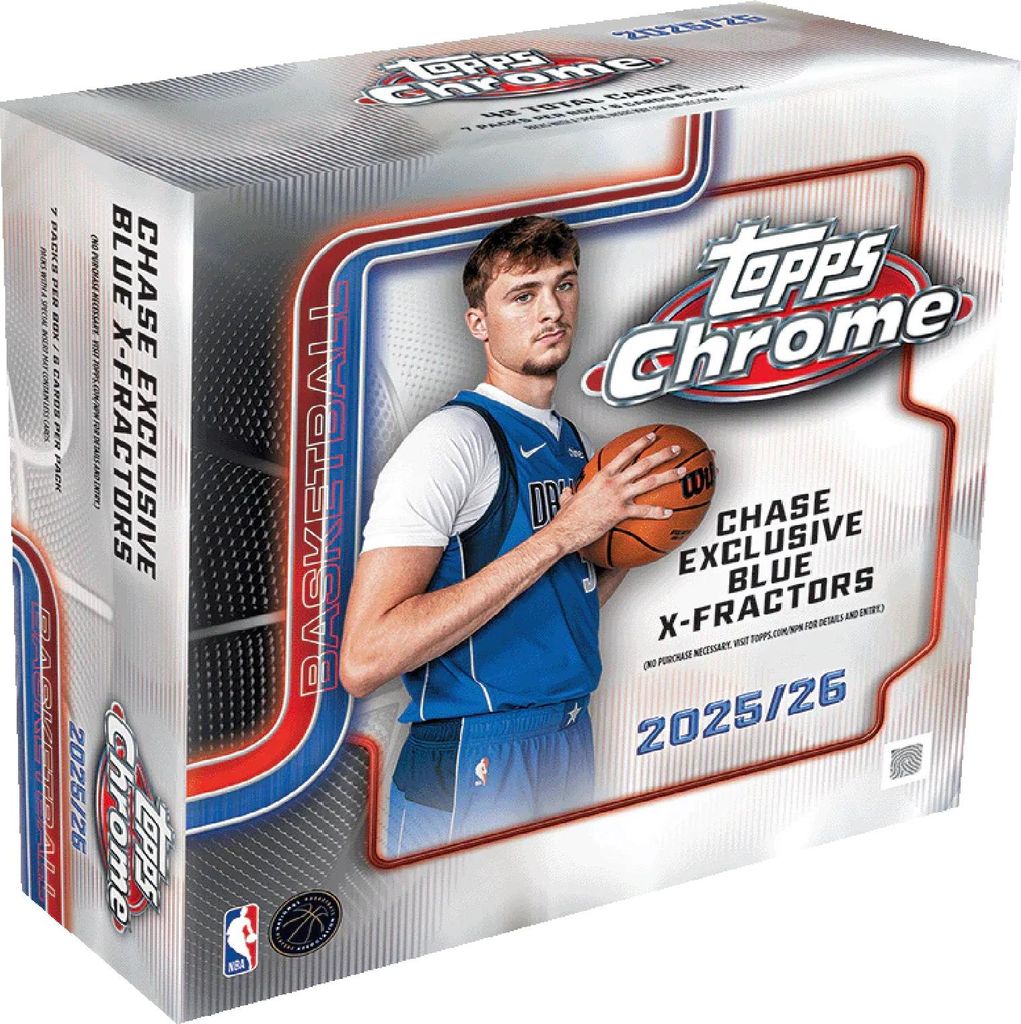 Topps Basketball Chrome 2025-26 - 1 x Mega Box