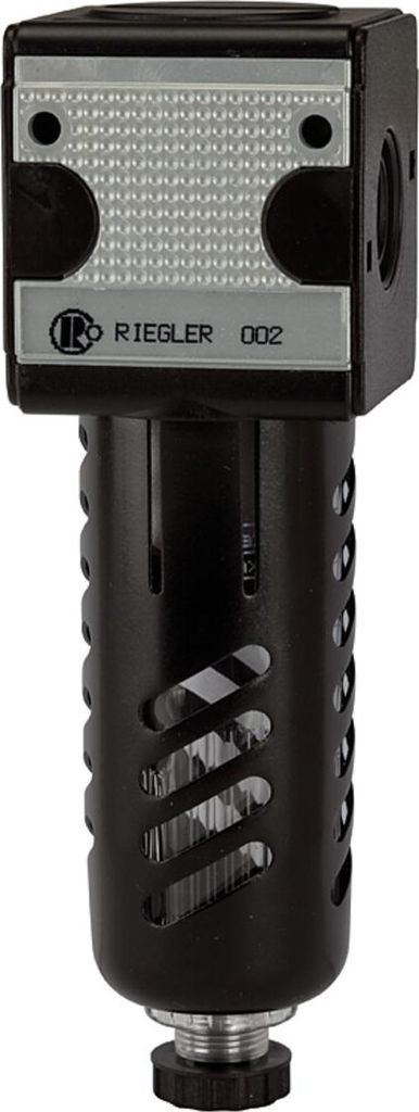 Riegler Filter »multifix«, PC-Behälter, Schutzkorb, 40 μm, BG 5, G 1, HA