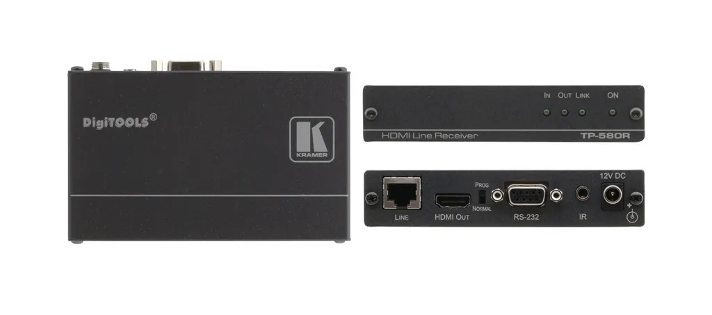 Évitez les pertes de signal HDMI longue distance grâce au Kramer TP-580R