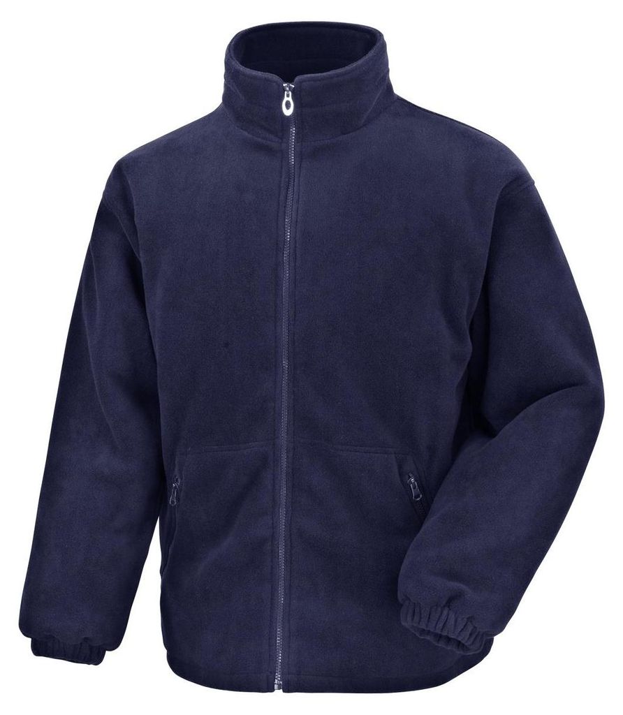 Result Herren Core Polartherm Fleece-Jacke FK606 (XL) (Marineblau)