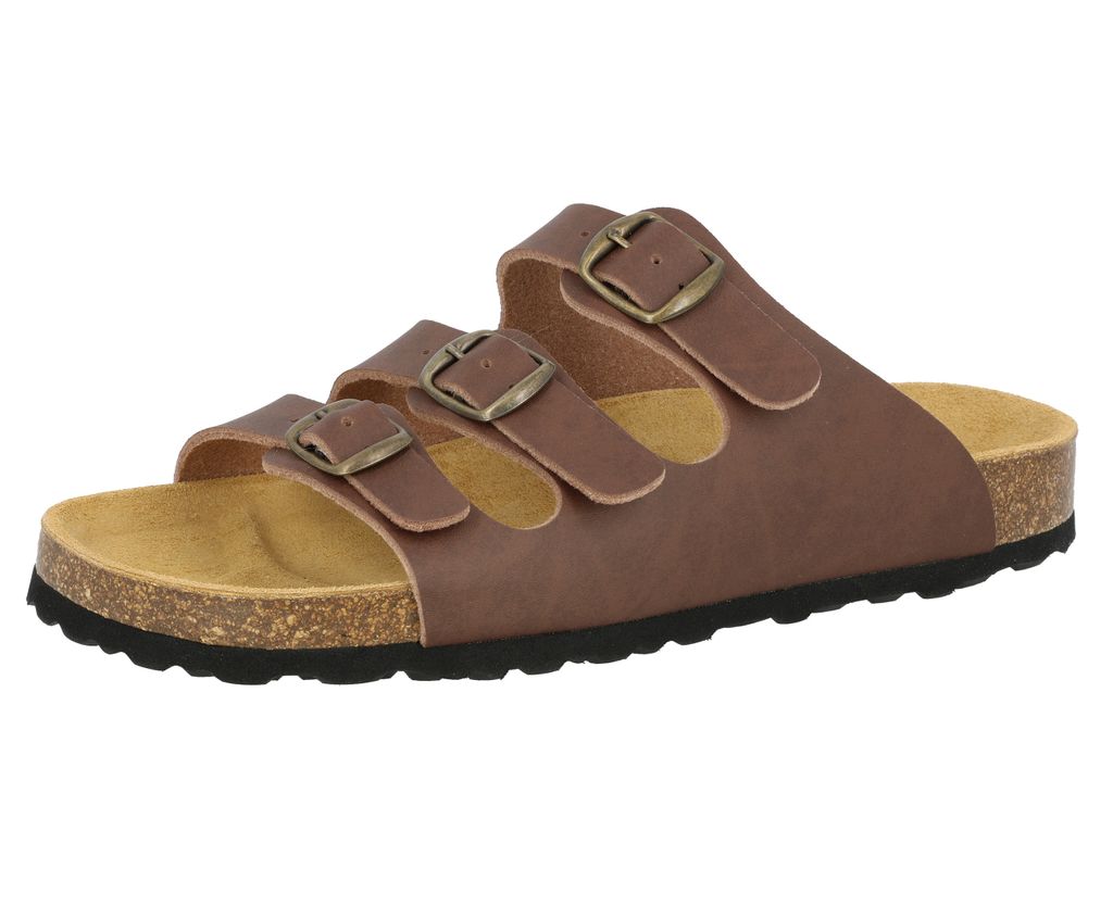 Pantolette Bioline Lady Hausschuh Größe 38 mit Schnallen Produktbild 