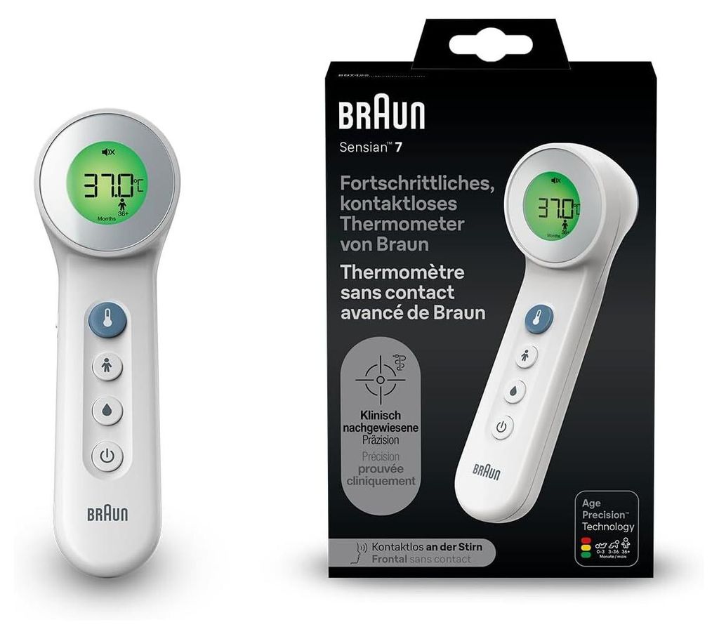 BRAUN Stirnthermometer BNT400WE Produktbild 