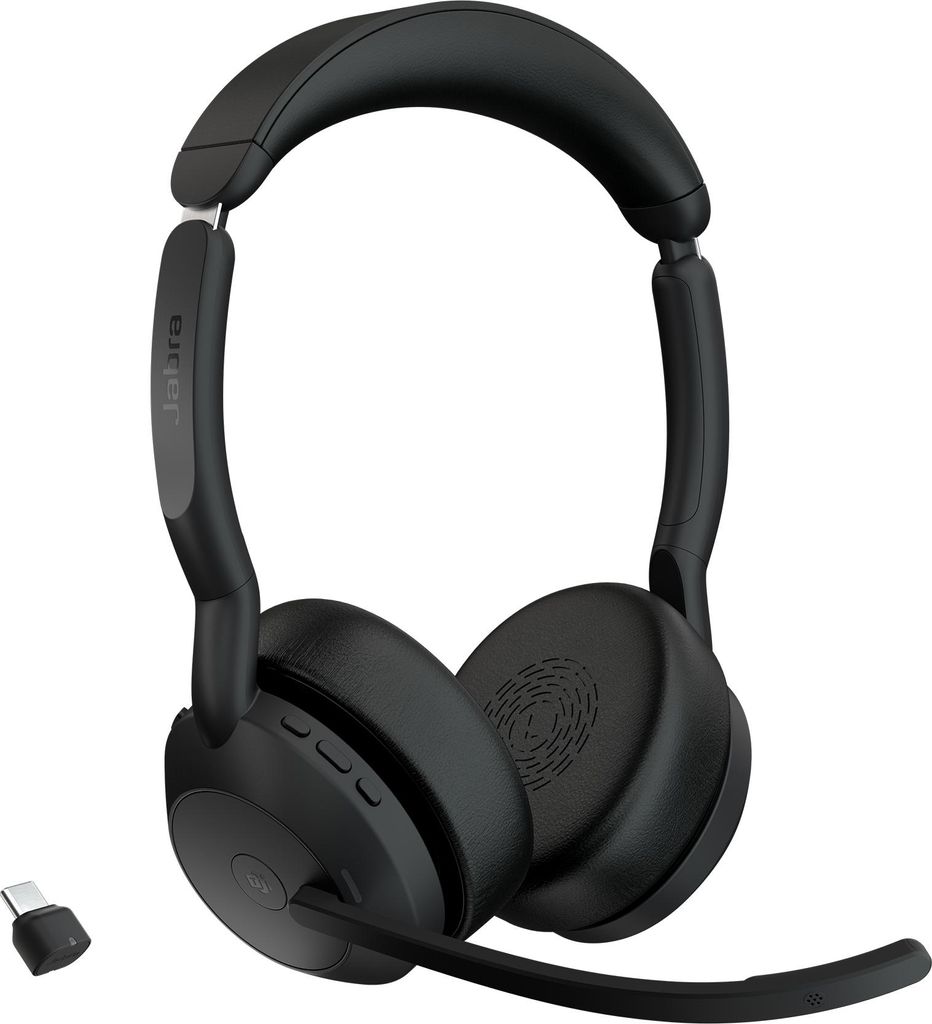 Jabra Evolve2 55 MS Stereo - Cuffie - On-Ear Immagine del prodotto 