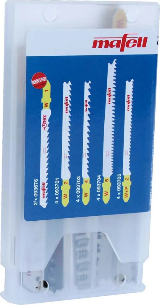 Lames de Scie Sauteuse pour Menuisier Mafell Sortiment 1 93712 Bois Dur