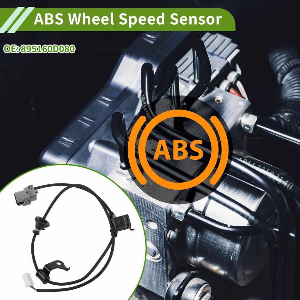 ABS Raddrehzahlsensor hinten links ABS Sensor Antiblockiersystem Sensor Nr. 895160D080 für Toyota Yaris 2006-2009