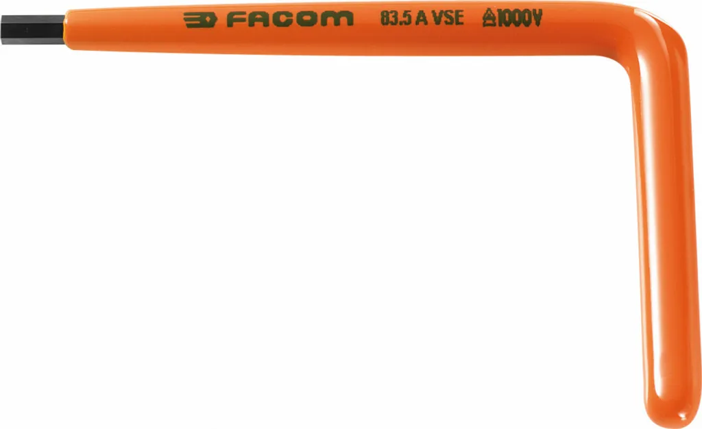 Clé 1000V Facom VSE 10 mm idéale pour installations photovoltaïques