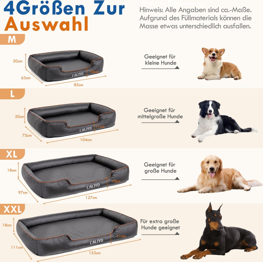 Petmate Hundebett Für Kleine Rassen – Oval, Hochwandig, 45,7 X 45,7 Cm, Maschinenwaschbar