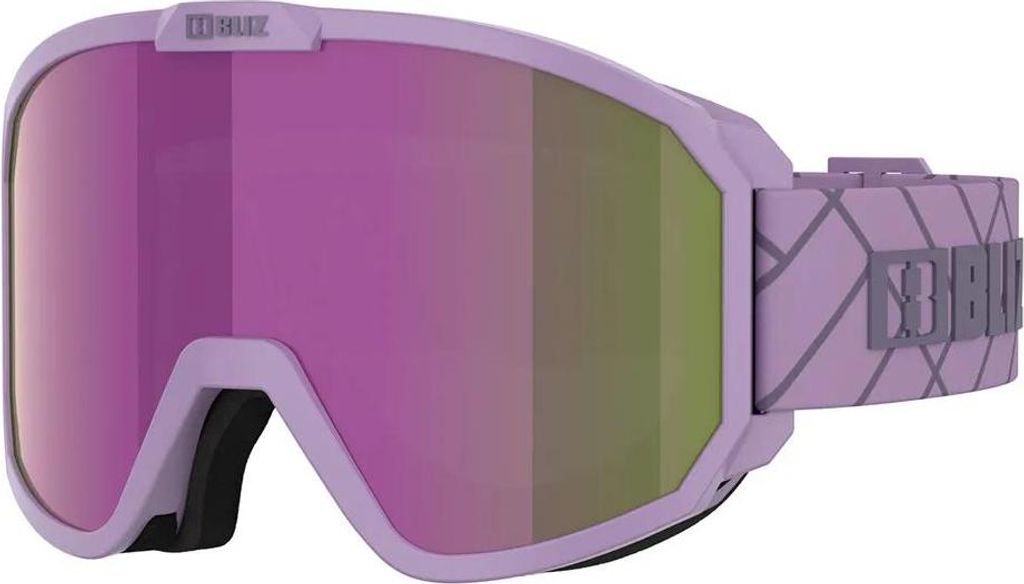 Bliz Rave Skibrille Lila Brown Purple/CAT3 Herren,Damen Lila Brown Purple/CAT3