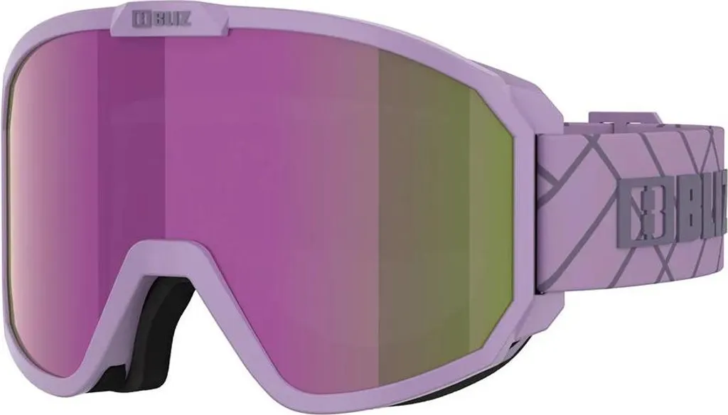 Bliz Rave Skibrille Lila Marron Pourpre CAT3 - Masque de Ski Mixte