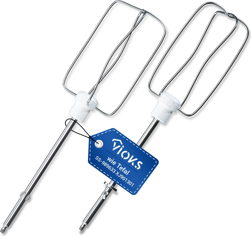 Schneebesen 2x passend wie Tefal SS-989633 XJ901301 Produktbild 