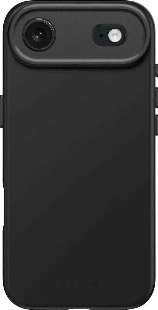 Custodia in silicone per iPhone Air Decoded - Nero Fantasma