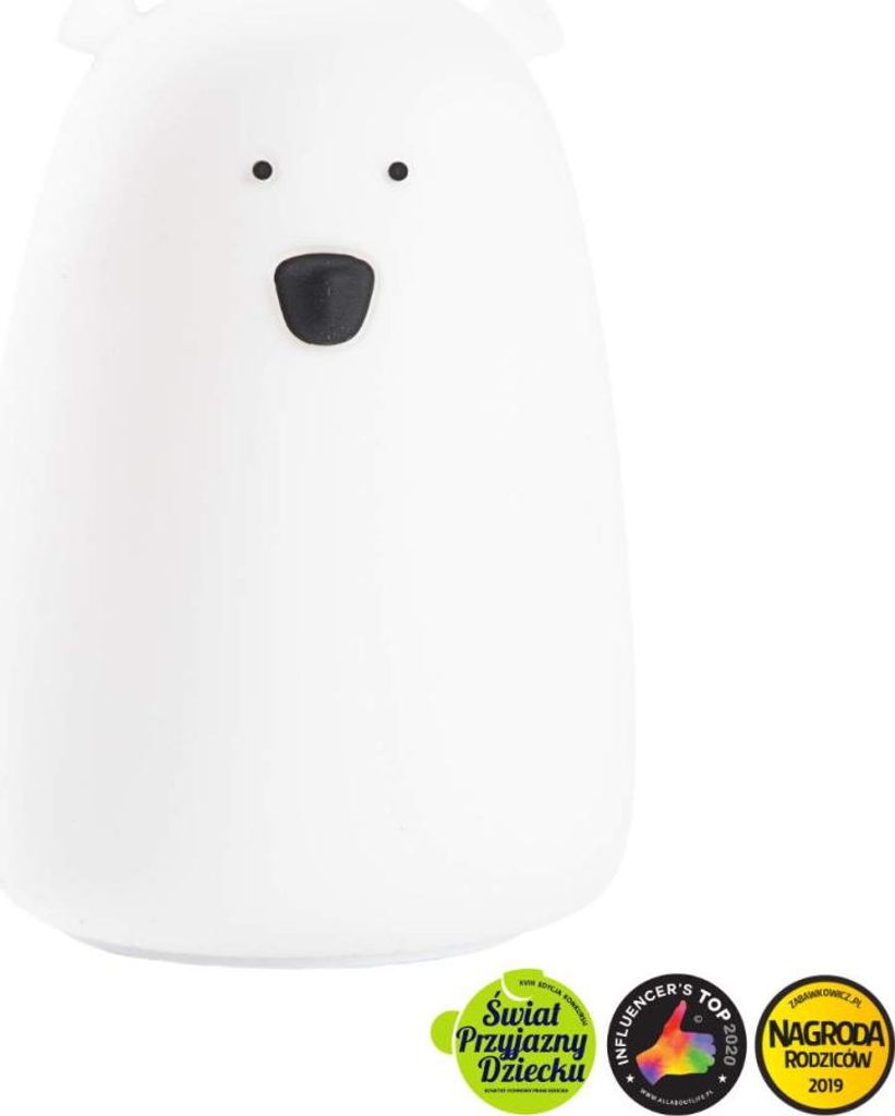 Rabbit & Friends-Bear Lamp     WHITE   USB type C Produktbild 