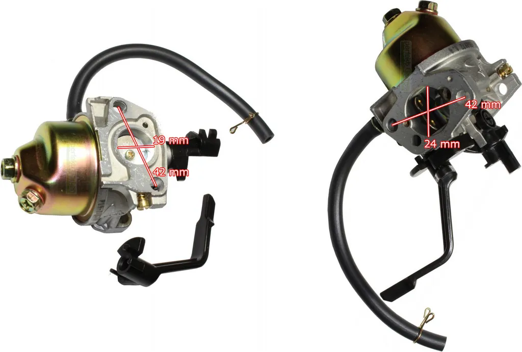 Carburatore di Ricambio per Generatori Einhell STE 2500 e BT-PG 3250 - 4
