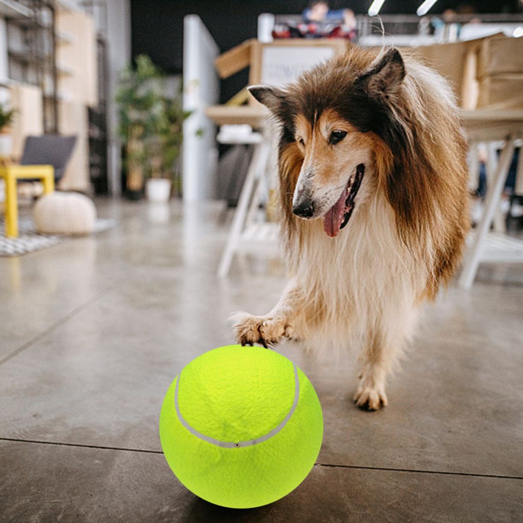 balle de tennis géante extra-large de 9,5 pouces, balle de Image du produit 