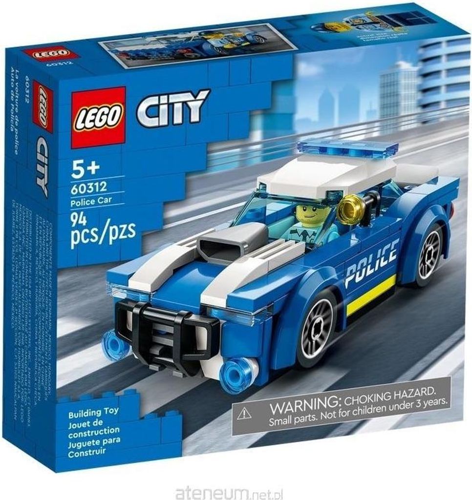 LEGO(R) CITY 60312 (4 ks) Policajné auto Obrázok produktu 