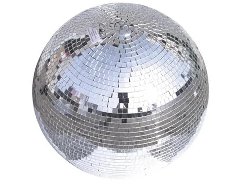 Équipement de Soirée : Boule à Facettes 40 cm Argent pour Club et Bar