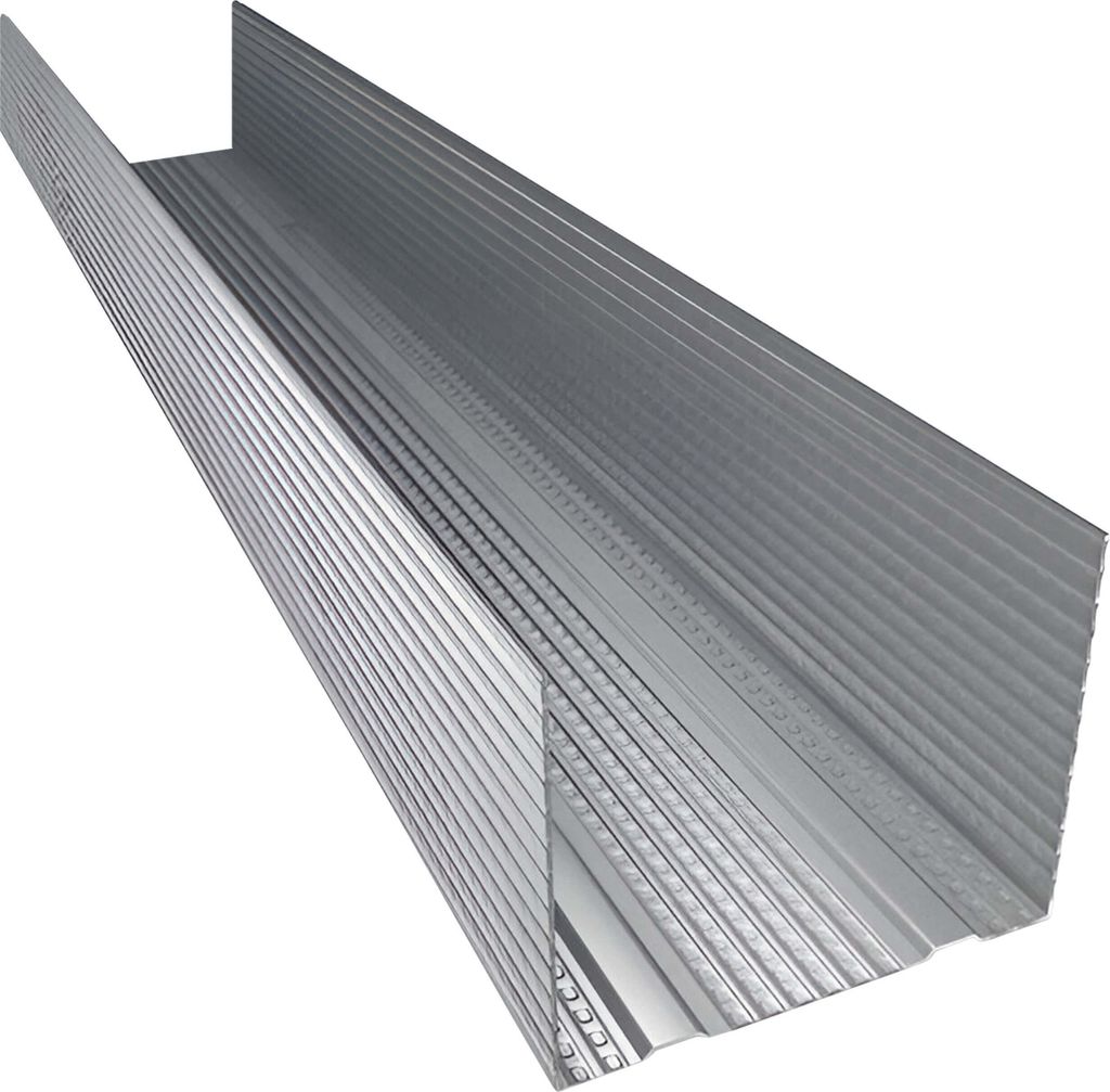 8x UW-Profil 50mm je 3m Ständerwerk Trockenbauprofil Trennwand Deckenprofil