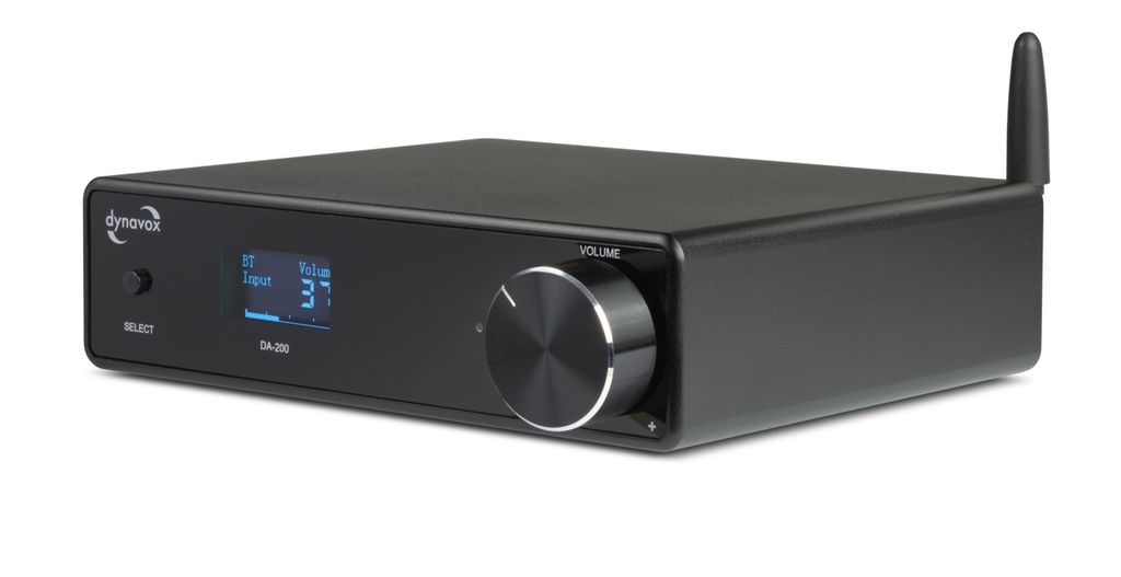 Dynavox DA-200 Kompaktverstärker mit USB-DAC schwarz