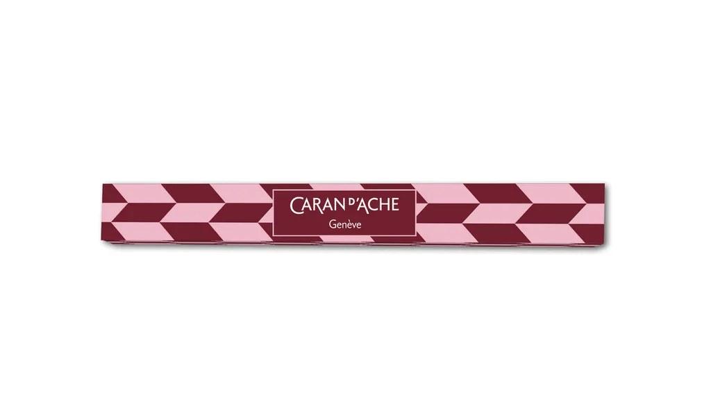 Stylo bille Caran d'Ache 849 Mosaic rouge grenat NM0849.304 premium