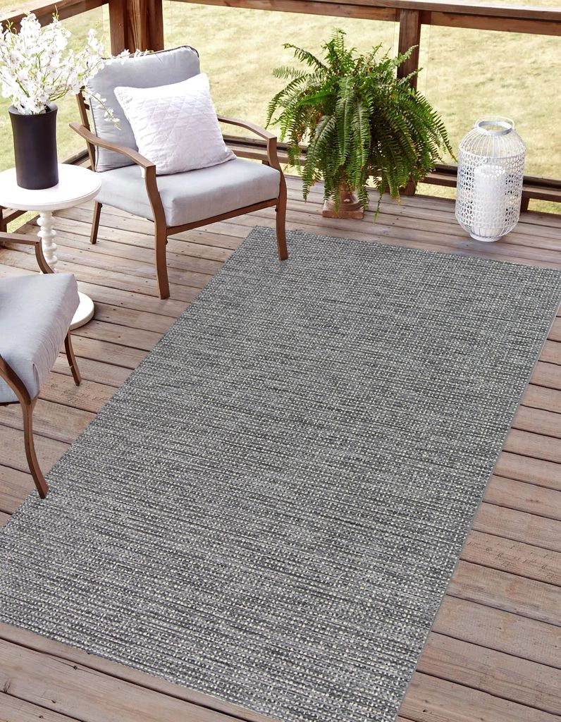In-und Outdoor Teppich, robust, stilvoll für Terrasse/Balkon und Innenräume