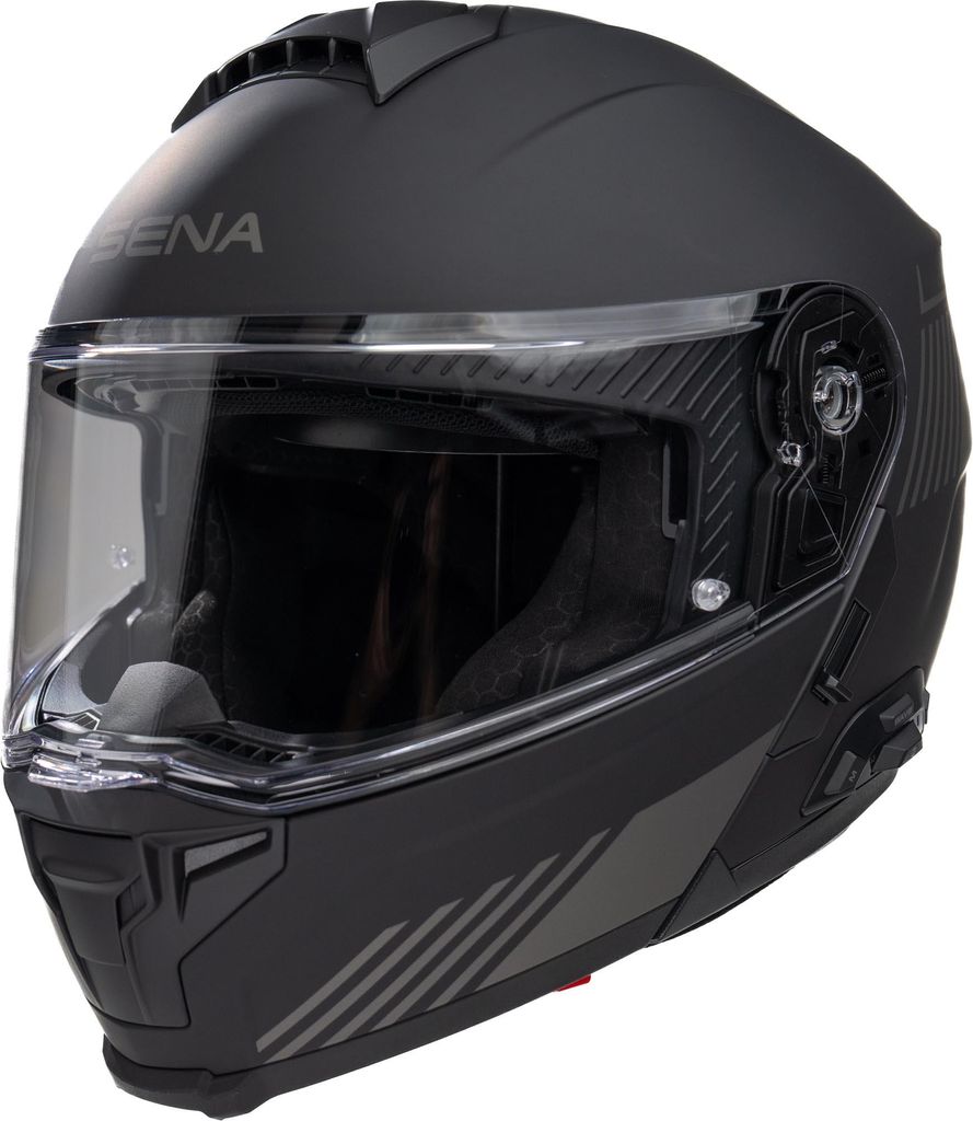 Casque modulable Sena Specter, noir mat, 2XL (63/64) Image du produit 