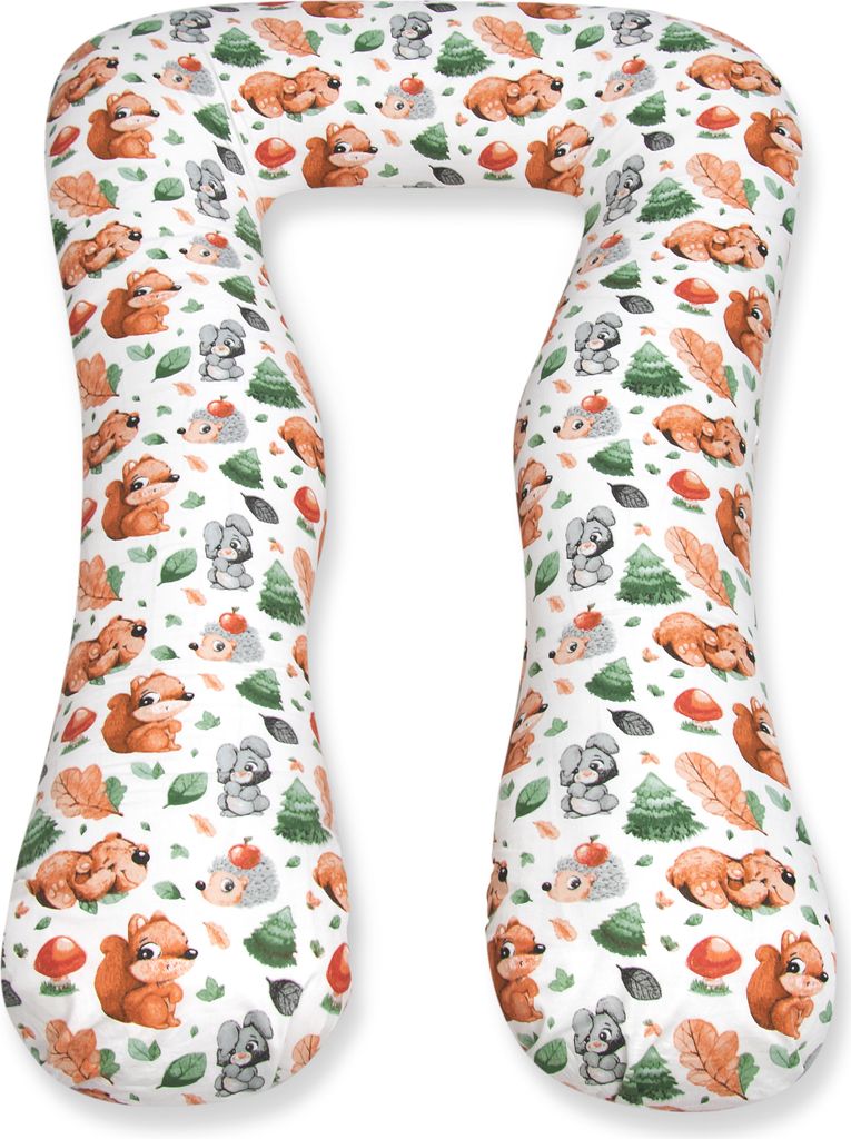 Amilian Schwangerschaftskissen zum Schlafen Lagerungskissen Seitenschläferkissen Ink. Bezug universell groß TYP A Pregnancy Pillow bodypillow