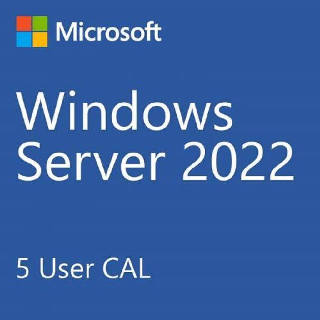 Microsoft Windows Server 2022 - Lizenz - 5 Benutzer-CALs - OEM - Englisch