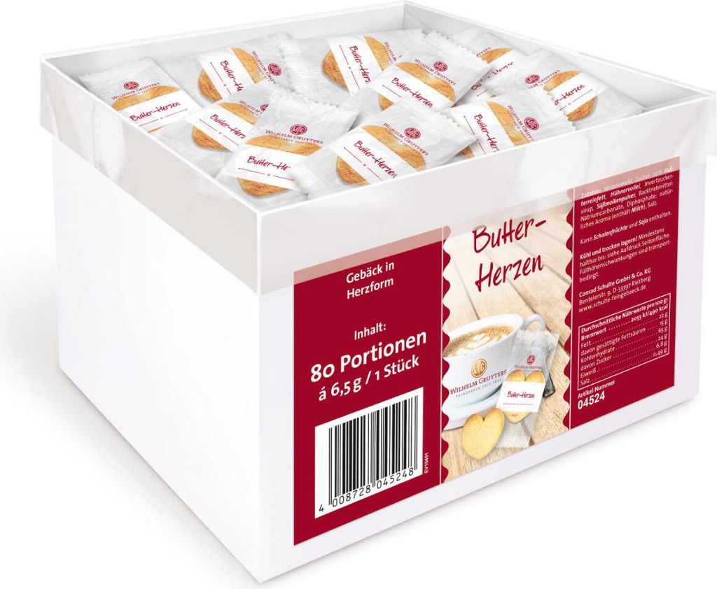 Gruyters Butter-Herz 520g Produktbild 