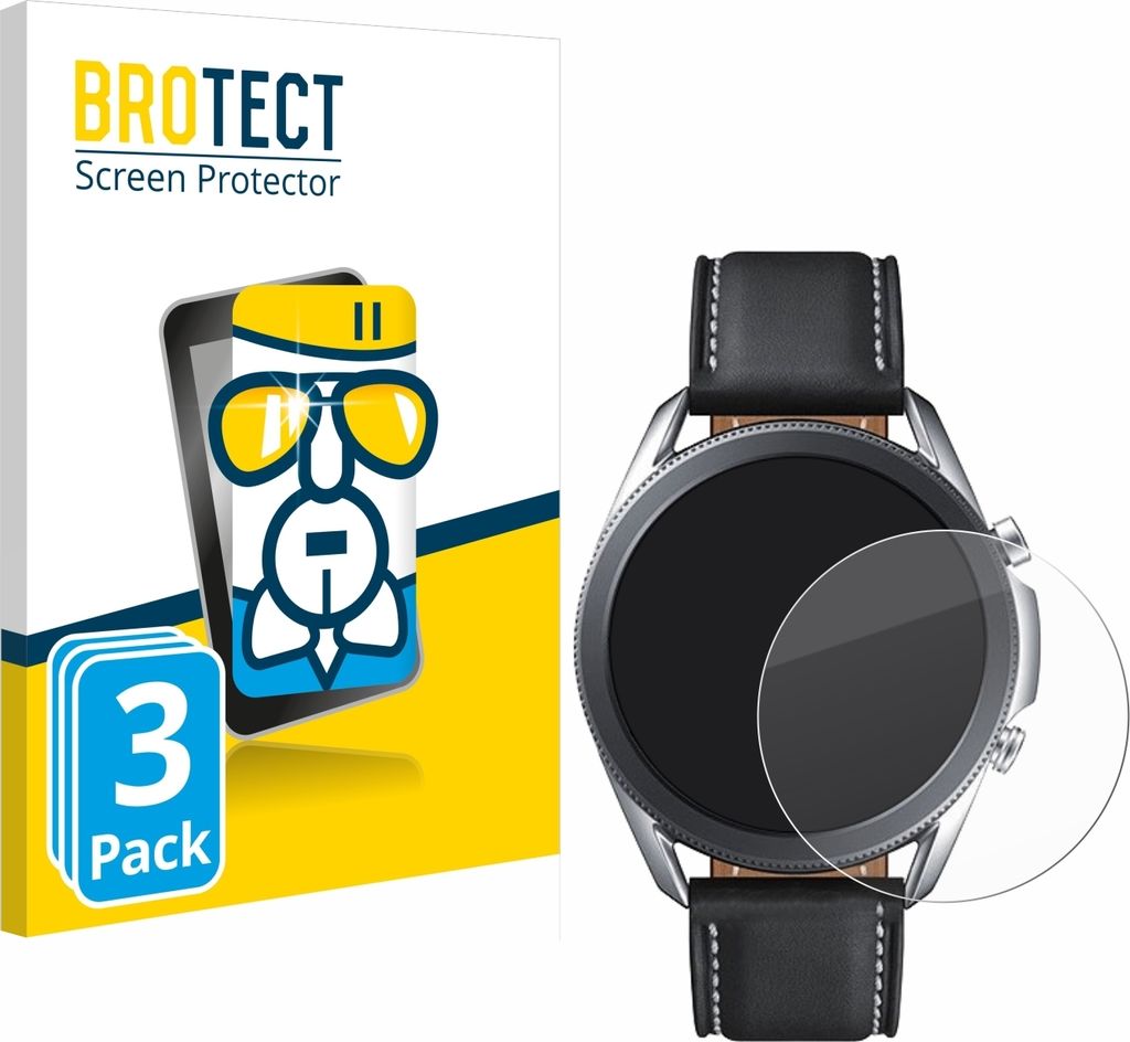 3x BROTECT Schutzglas für Samsung Galaxy Watch 3 (45mm) Produktbild 
